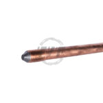 10mil COPPER-BONDED GROUND ROD, 1/2in x 10ft, THREADED ENDS