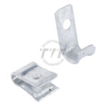 Messenger Hanger with Hook and Clamp, Figure-8, .109 in to .134 in (7/64 in to 9/64 in) Messenger Cable Size MESSENGER HANGER
