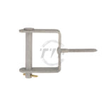 Hot-dip Galvanized Steel, Service Wireholder Bracket with No. 24 x 3-1/2 in Screw SCREW-TYPE SERVICE WIREHOLDER BRACKET