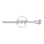 Galvanized, ASTM A-153 Links, Extension, 14in Length Extension Links