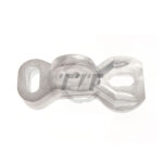 Pole Eye Plate for Clevis Connection, Double-eye, 42,000 lbs Rated Strength, 15/16" Clevis Pin Hole Pole Eye Plate for Clevis Connection