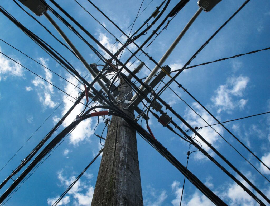 Construction of power lines