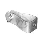 Hot Dip Galvanized Deadend Clevis with 5/8 in Cotter Bolt and Pin