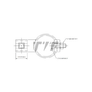 One Bolt Guy Clamp - Image 2