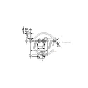 Non-fitting Straight line Stirrup Clamp Deadend - Image 2