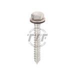 Hex Head Lag Screws with Steel Washer