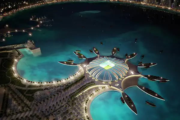 Doha Port Stadium power utility accessories for transportation