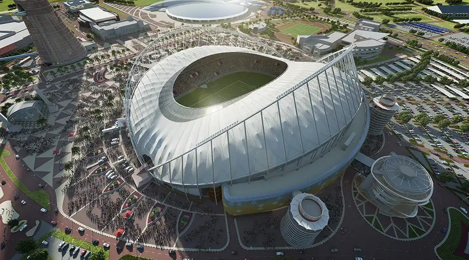 How much power does a 2022 world cup stadium need?