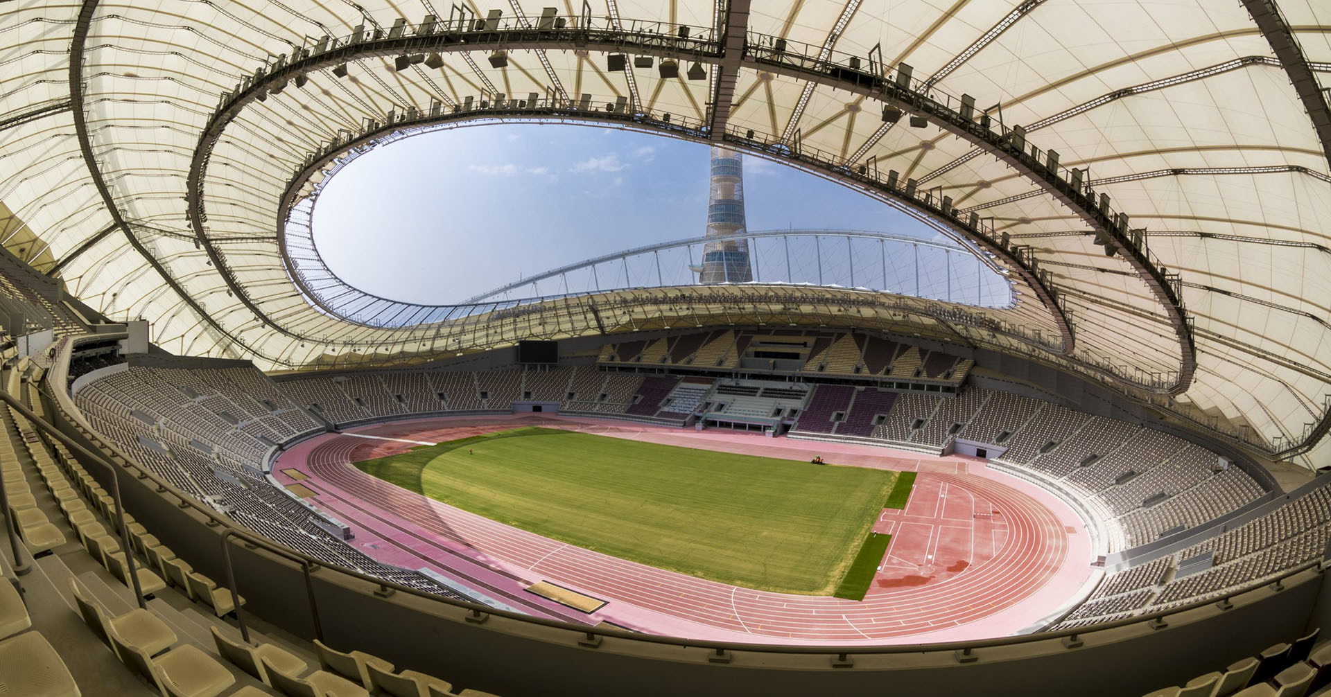 How does a 2022 World Cup stadium cool itself?
