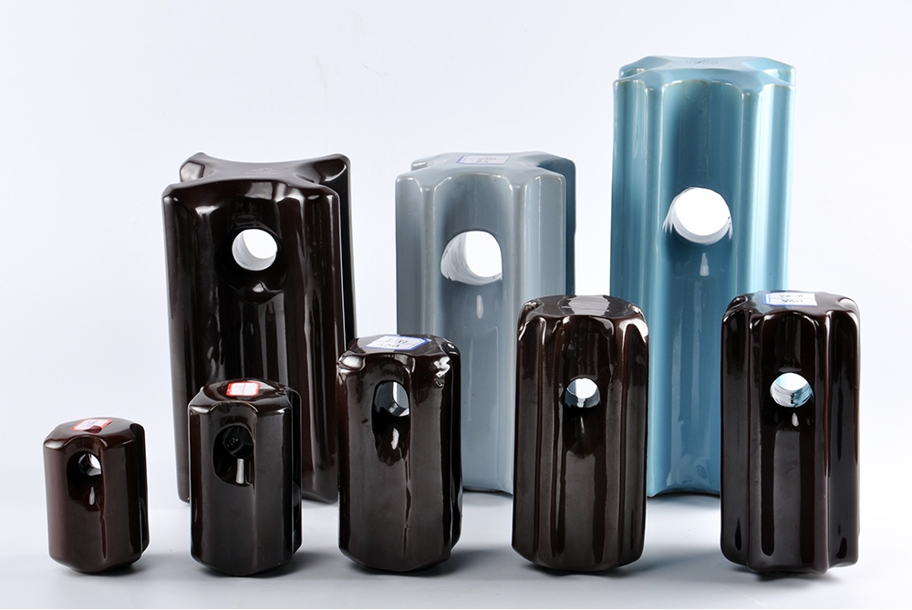 Different sizes and types of stay insulators