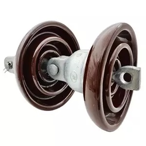 disc Suspension insulator for electrical installations