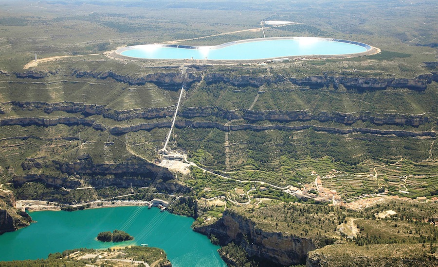 pumped hydro storage project in South America