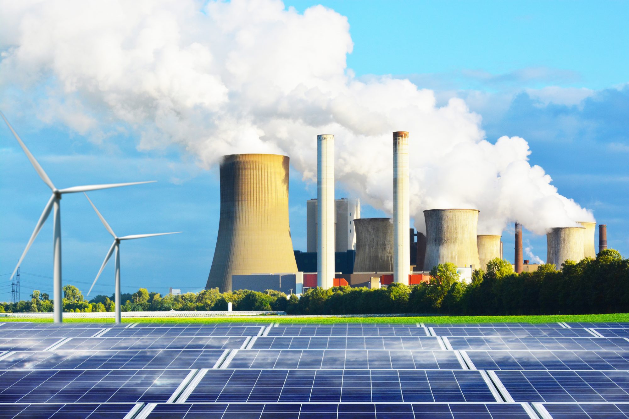 Renewable energy sources used to decarbonize the industrial sector