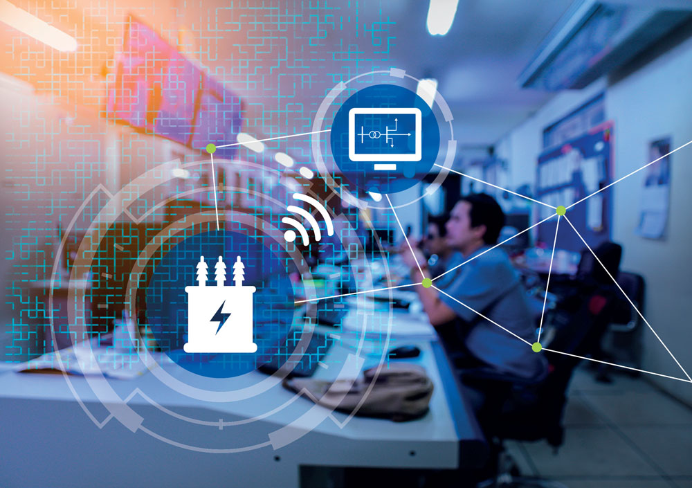 digital grid management monitoring