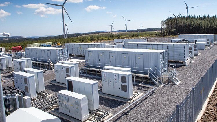 Battery storage ensures grid stability and reliability