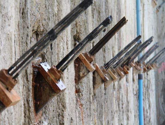 Ground anchors are available in different materials and designs