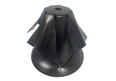 Expanding plate anchors