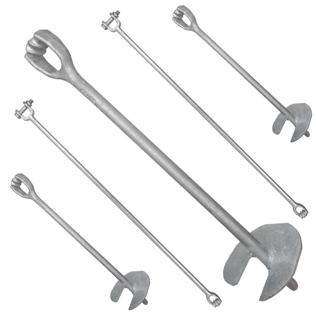 No wrench screw anchors selection