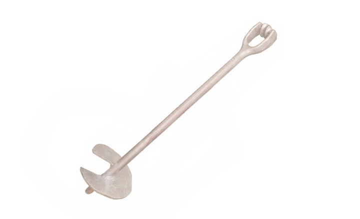 Thimble eye screw anchor