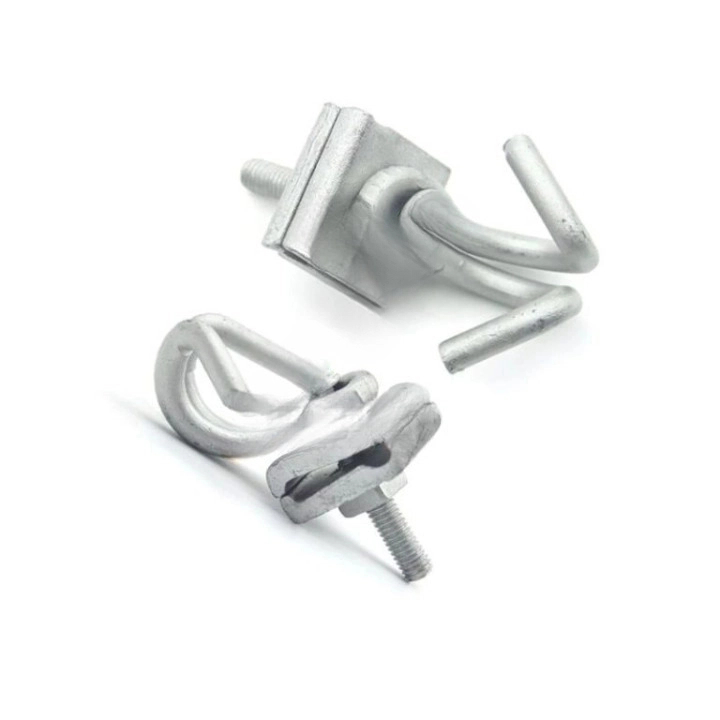Lashing wire clamps from different materials