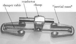 Asymmetrical stockbridge dampers