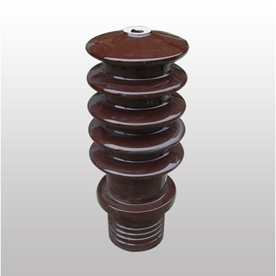 Porcelain line post insulator