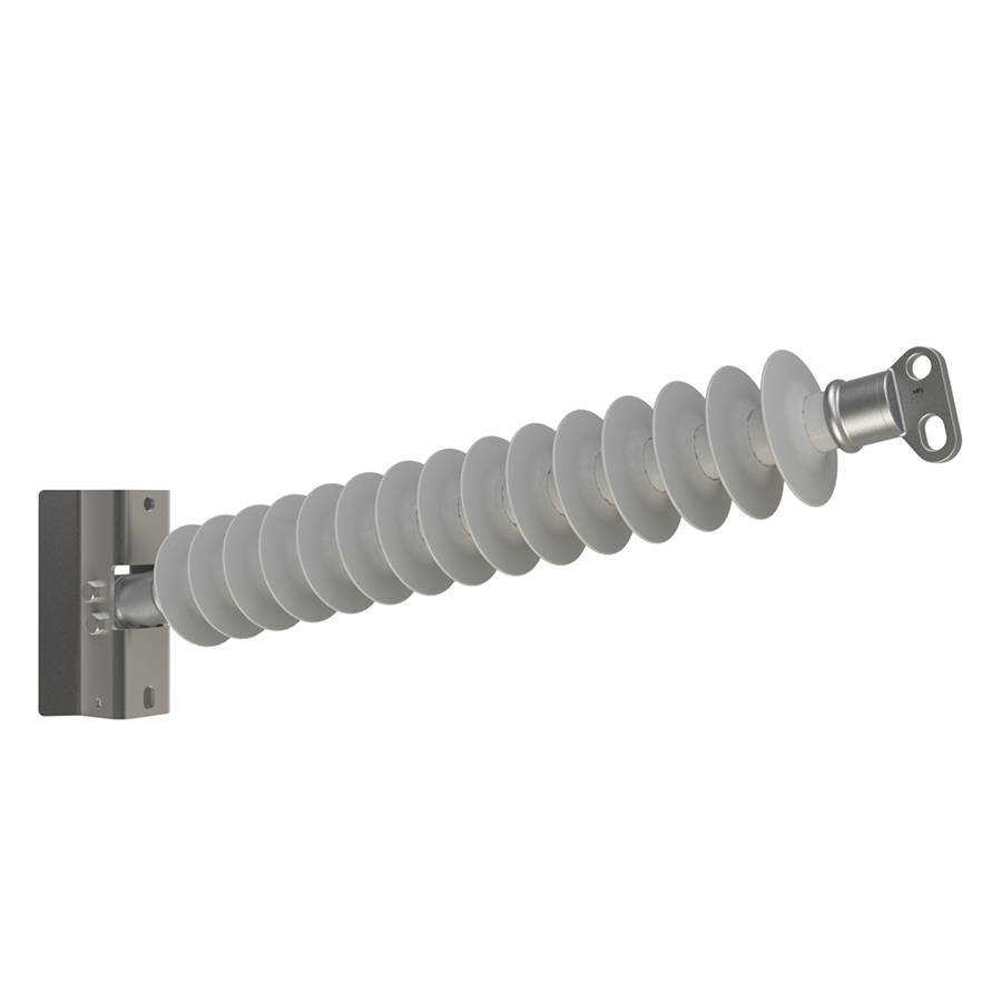 Vertical line post insulator