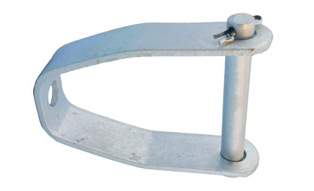 The design allows it to hold conductors and insulators in place