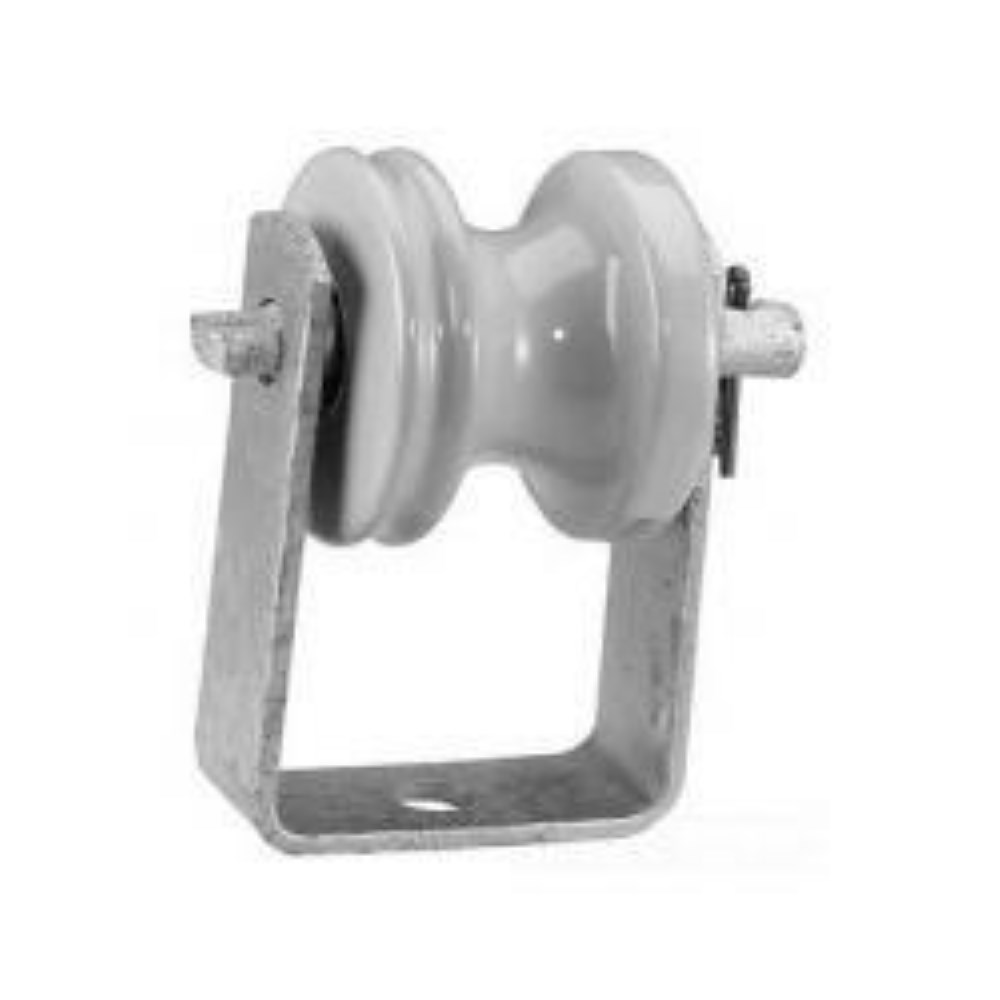 spool insulator hardware prevents electrical leakage