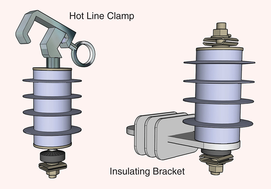 Components of the arresters