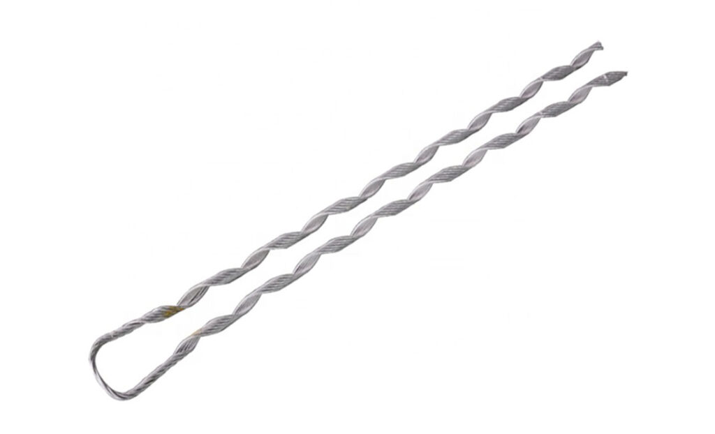 Double spiral vibration damper