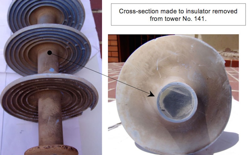 Quality failures on corona rings