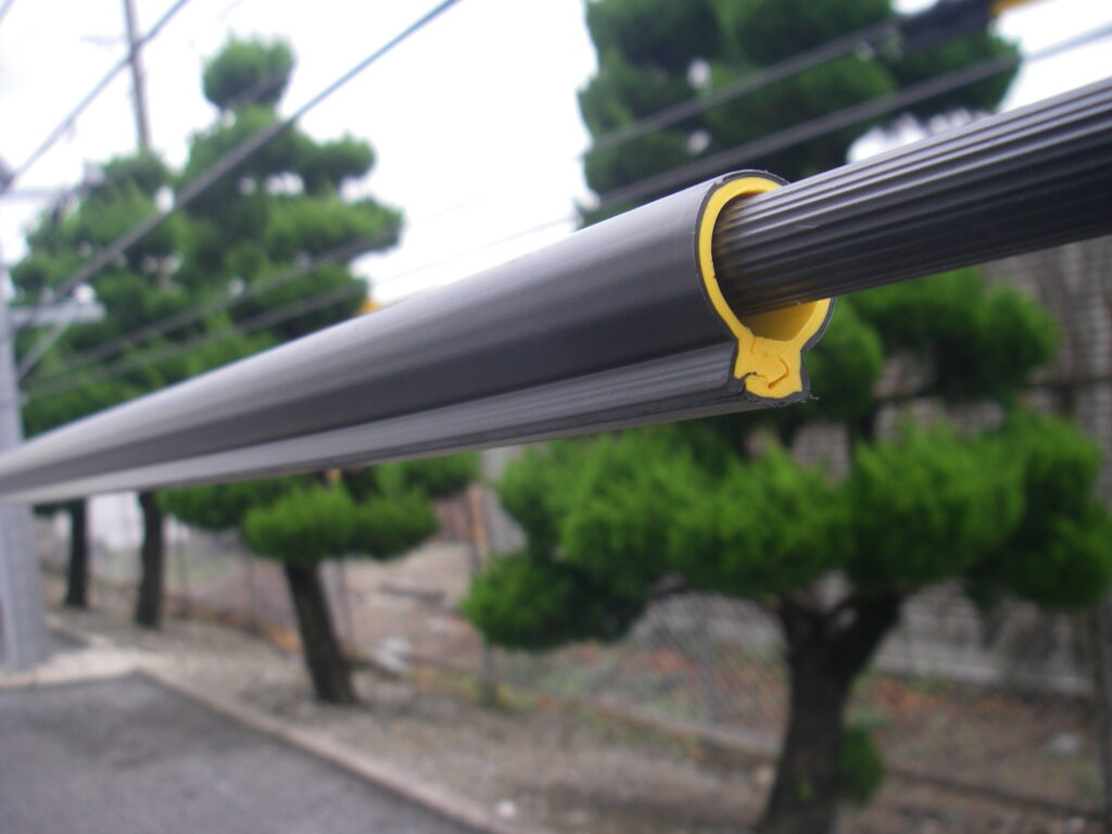 Polyethylene cable guards