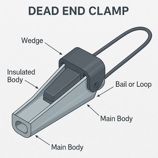 Components of the deadend clamp