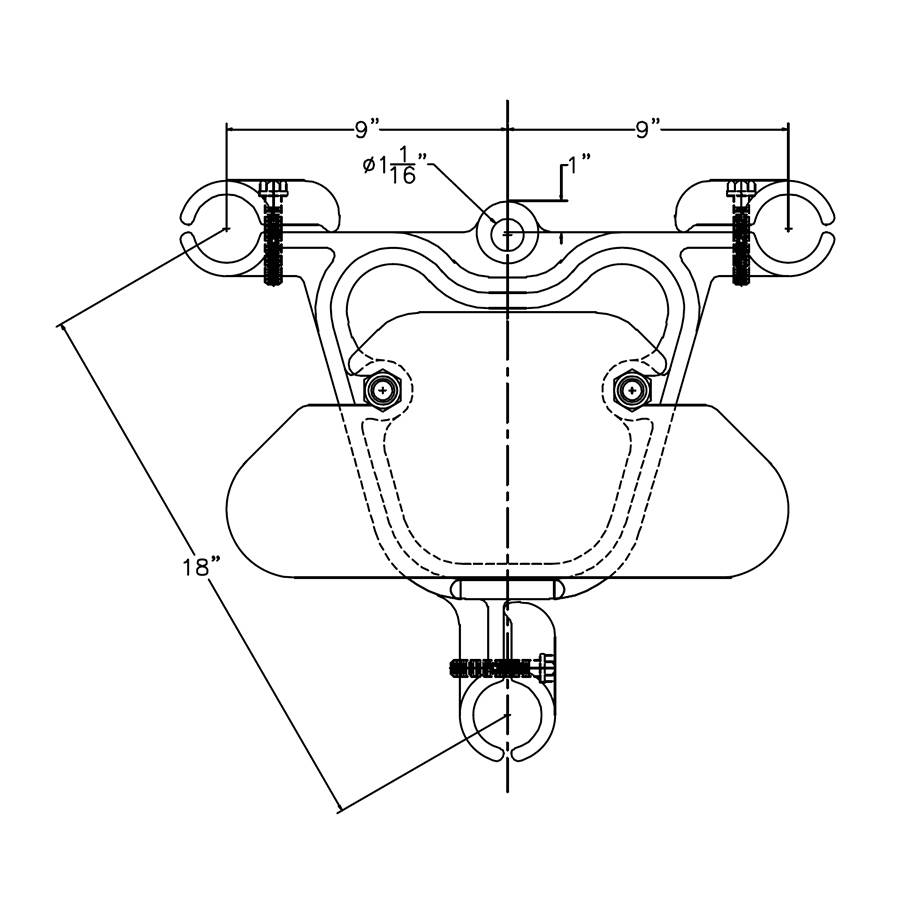 Yoke plate structure and components