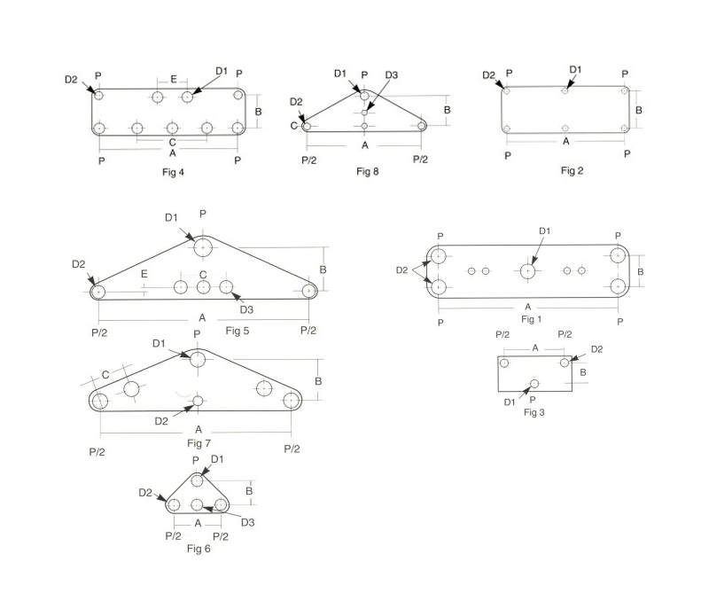 Materials and specifications for the tri-bundle yoke plates